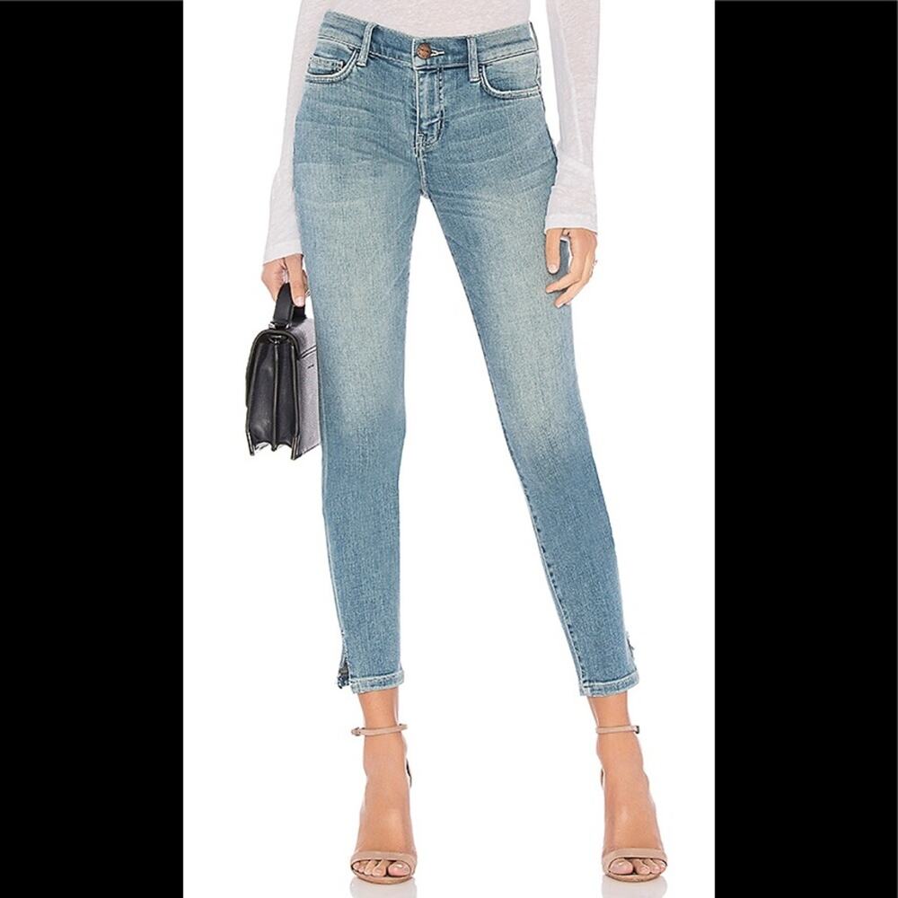 Current/Elliot The Stiletto Vent Hem Skinny Jeans
